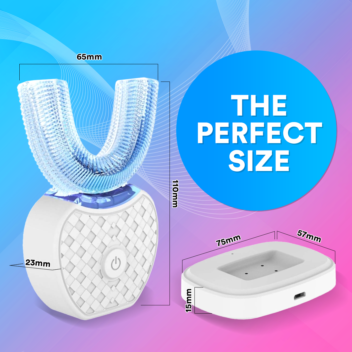 Adults Sonic Electric 360° U-Toothbrush