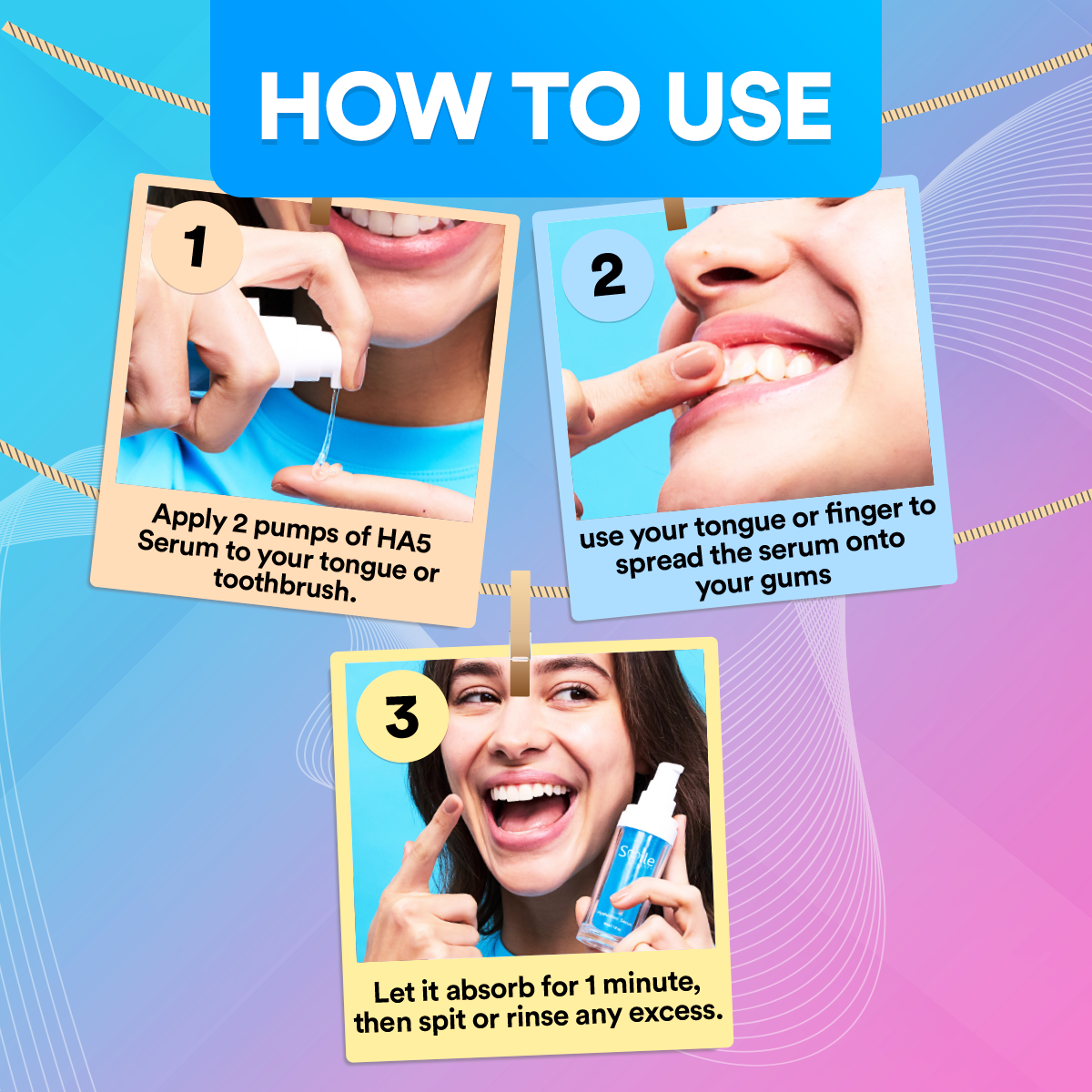 HA5 Hyaluronic Serum HA5 - For Healthier Gums DP10