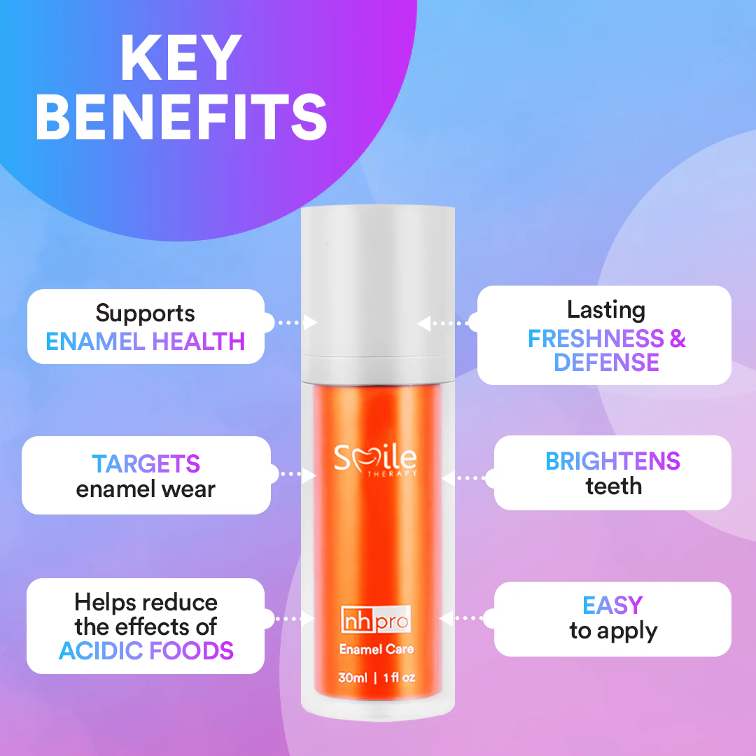 Advanced Enamel Care Serum: Strengthen & Restore Tooth Enamel, Anti-Sensitivity, Fluoride-Free Formula for Daily Use DP7