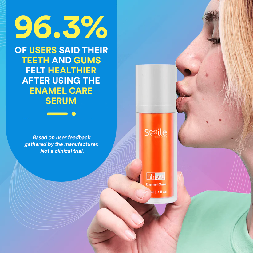 Advanced Enamel Care Serum: Strengthen & Restore Tooth Enamel, Anti-Sensitivity, Fluoride-Free Formula for Daily Use DP7
