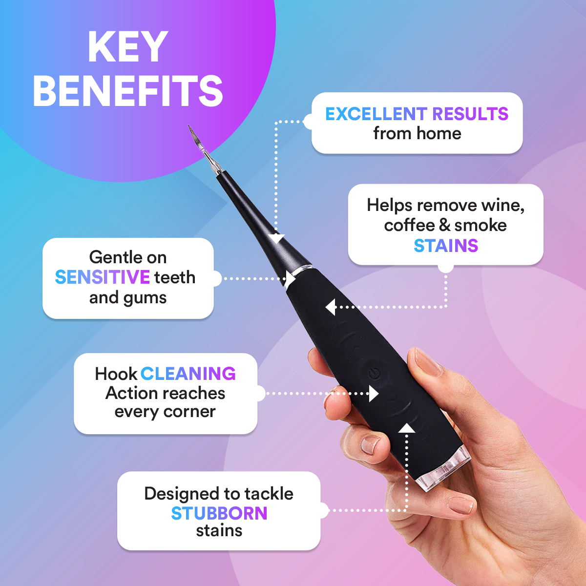 Ultrasonic Tooth Cleaner *BEST SELLER*