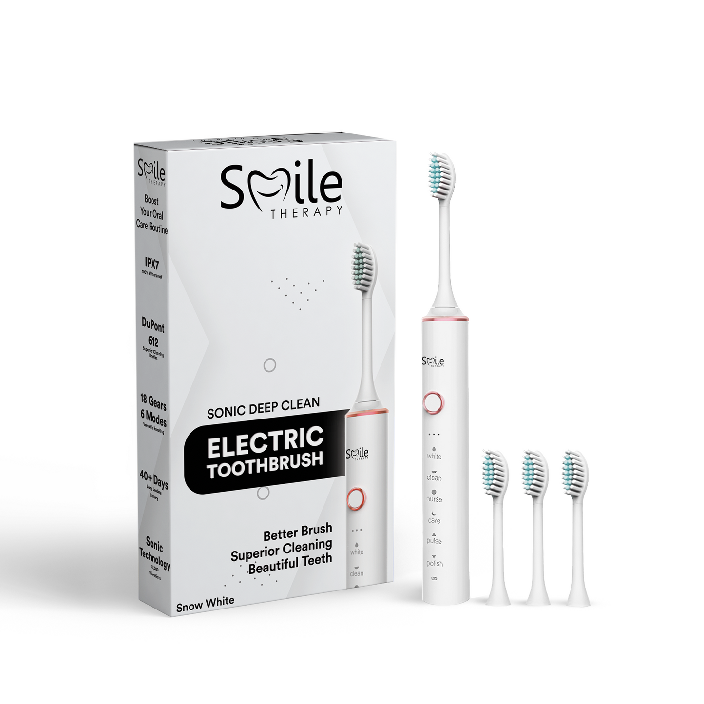 6 in 1 Sonic Electric Toothbrush