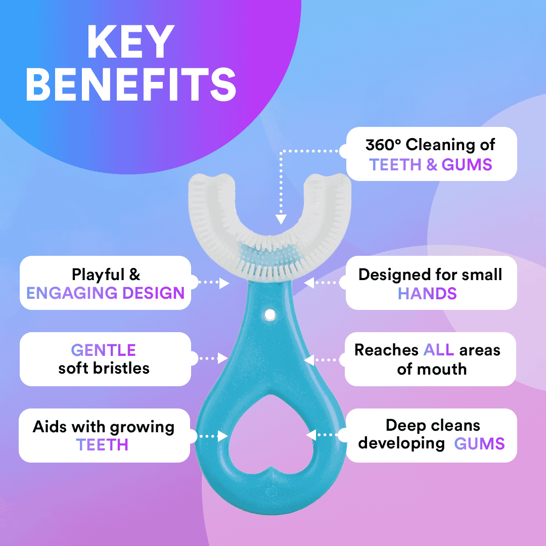 Kids Silicone U Brush DP8