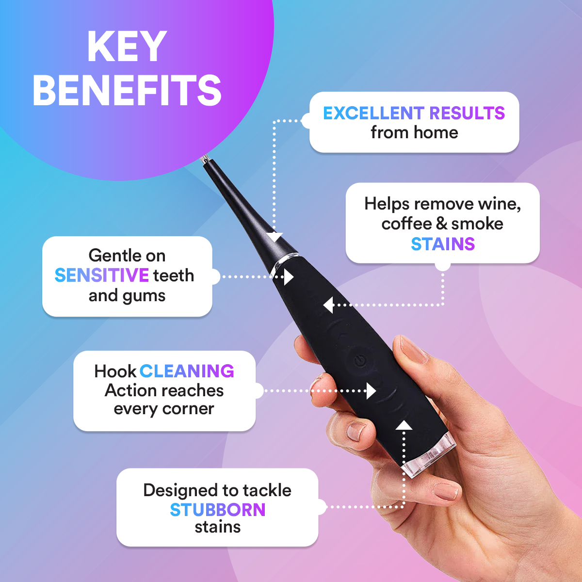 Ultrasonic Tooth Cleaner *BEST SELLER*