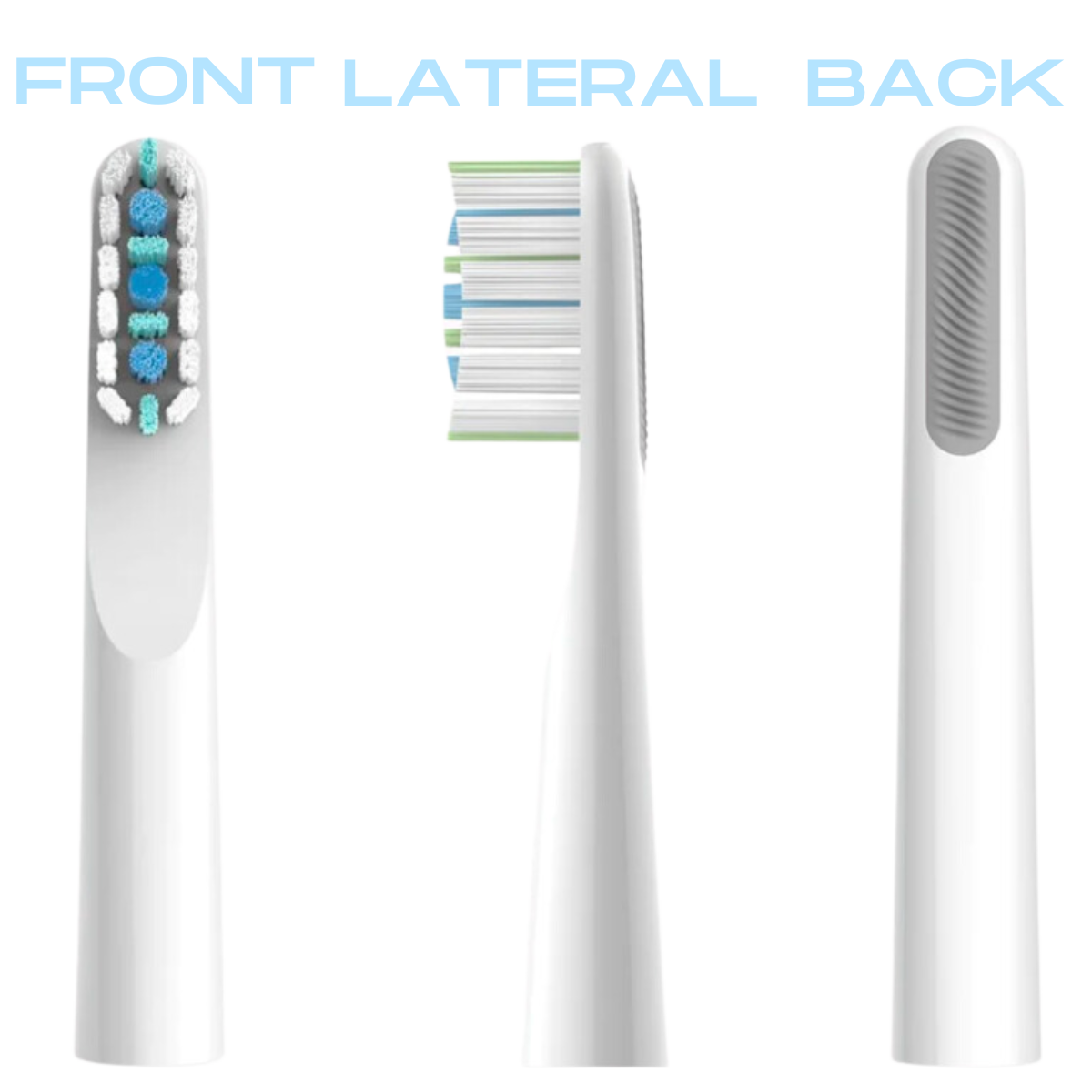 Attachment Heads (For Air Electric Toothbrush)
