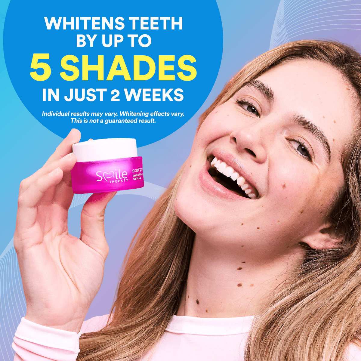 PAP+ Pro Teeth Whitening Powder DP8