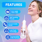 Efficient Water Flosser: Portable Oral Irrigator, Long Battery Life, 3 Pressure Settings, Ideal for Braces & Gum Care DP7