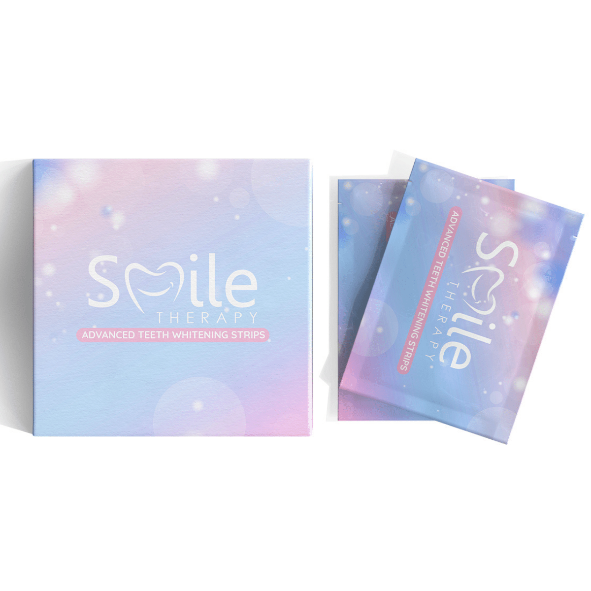 Advanced Teeth Whitening & Cleaning Strips (14 Treatments) - Smile Therapy