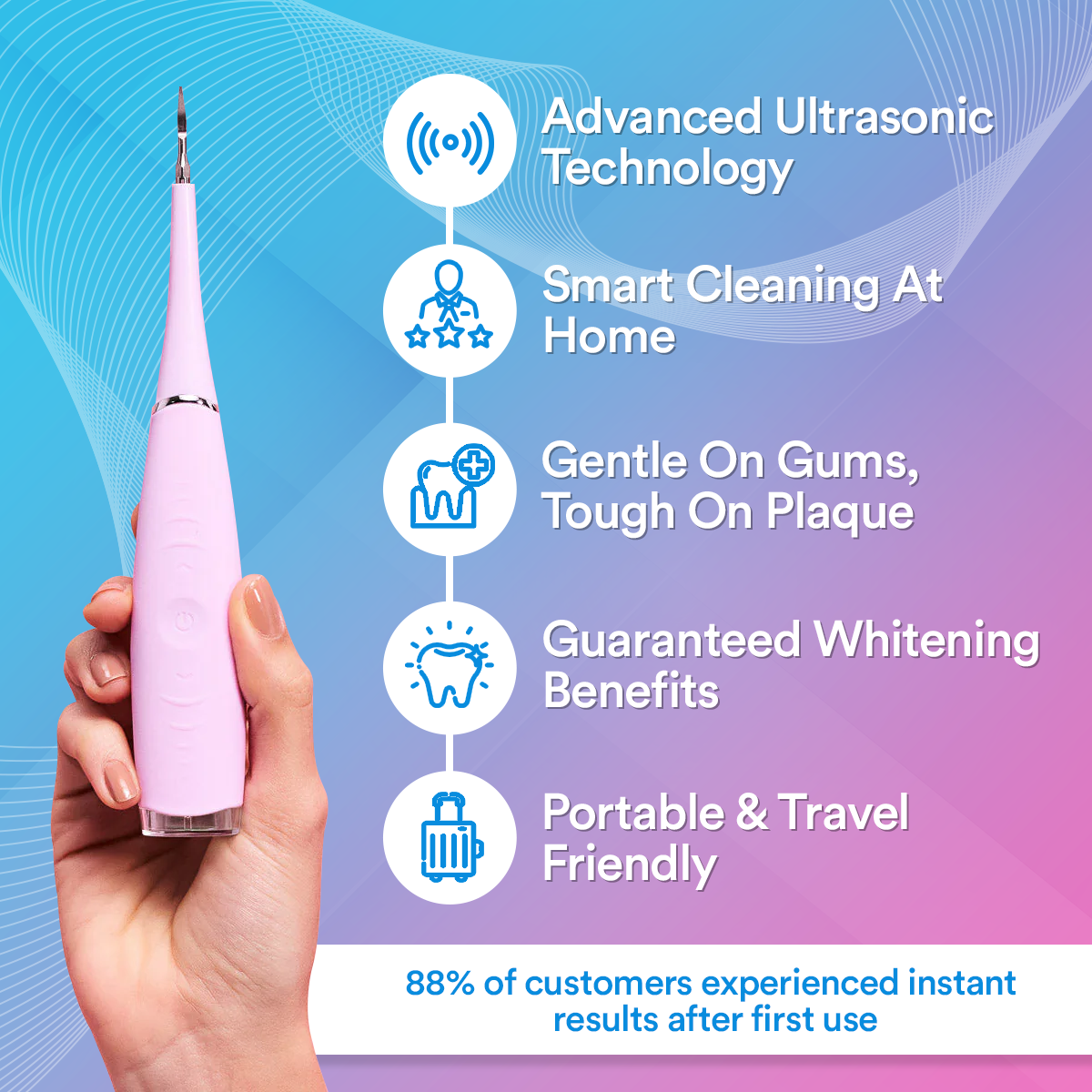 Ultrasonic Tooth Cleaner *BEST SELLER*