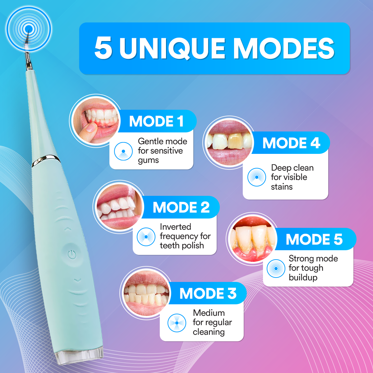 Ultrasonic Tooth Cleaner *BEST SELLER*