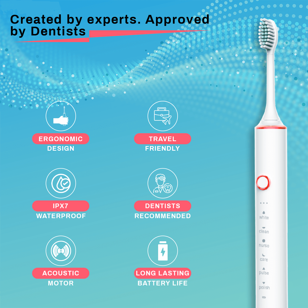Sonic Electric Toothbrush - Smile Therapy