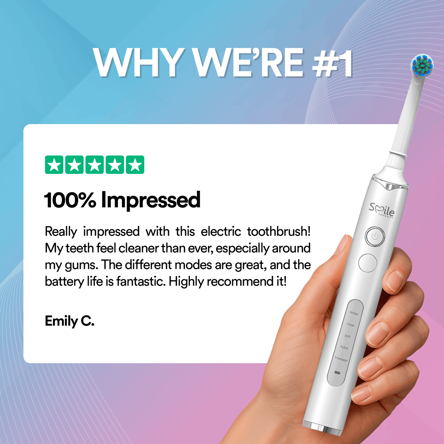 Oscillating 5-In-1 Electric Toothbrush DP2