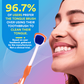 Silicone Tongue Brush: Soft, Flexible Bristles for Gentle Cleaning, Removes Bad Breath, Hygienic, Easy to Clean DP7