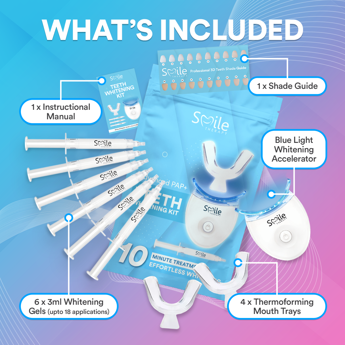 Advanced PAP+ At Home Teeth Whitening Kit DP2D